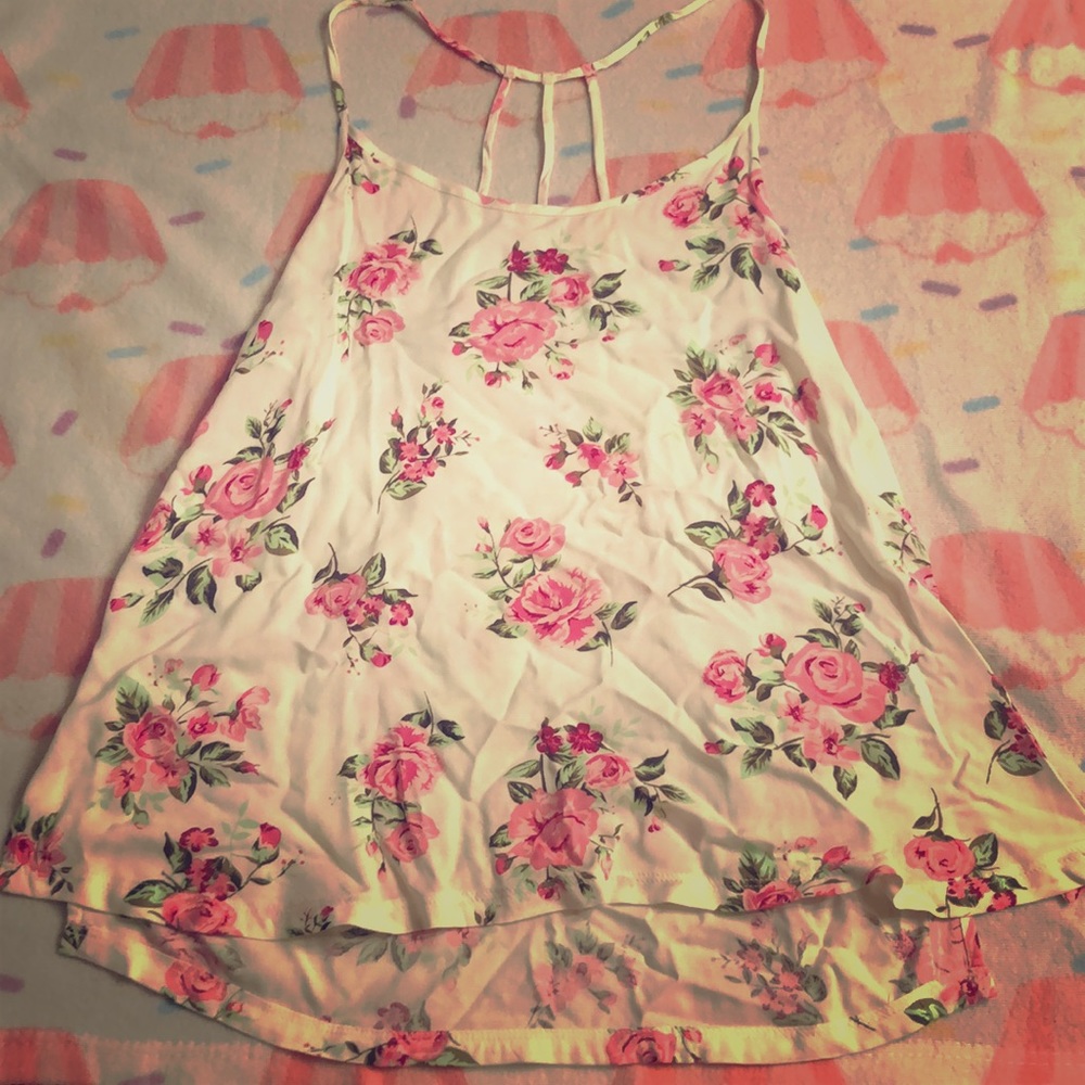 Floral Spaghetti Camisole